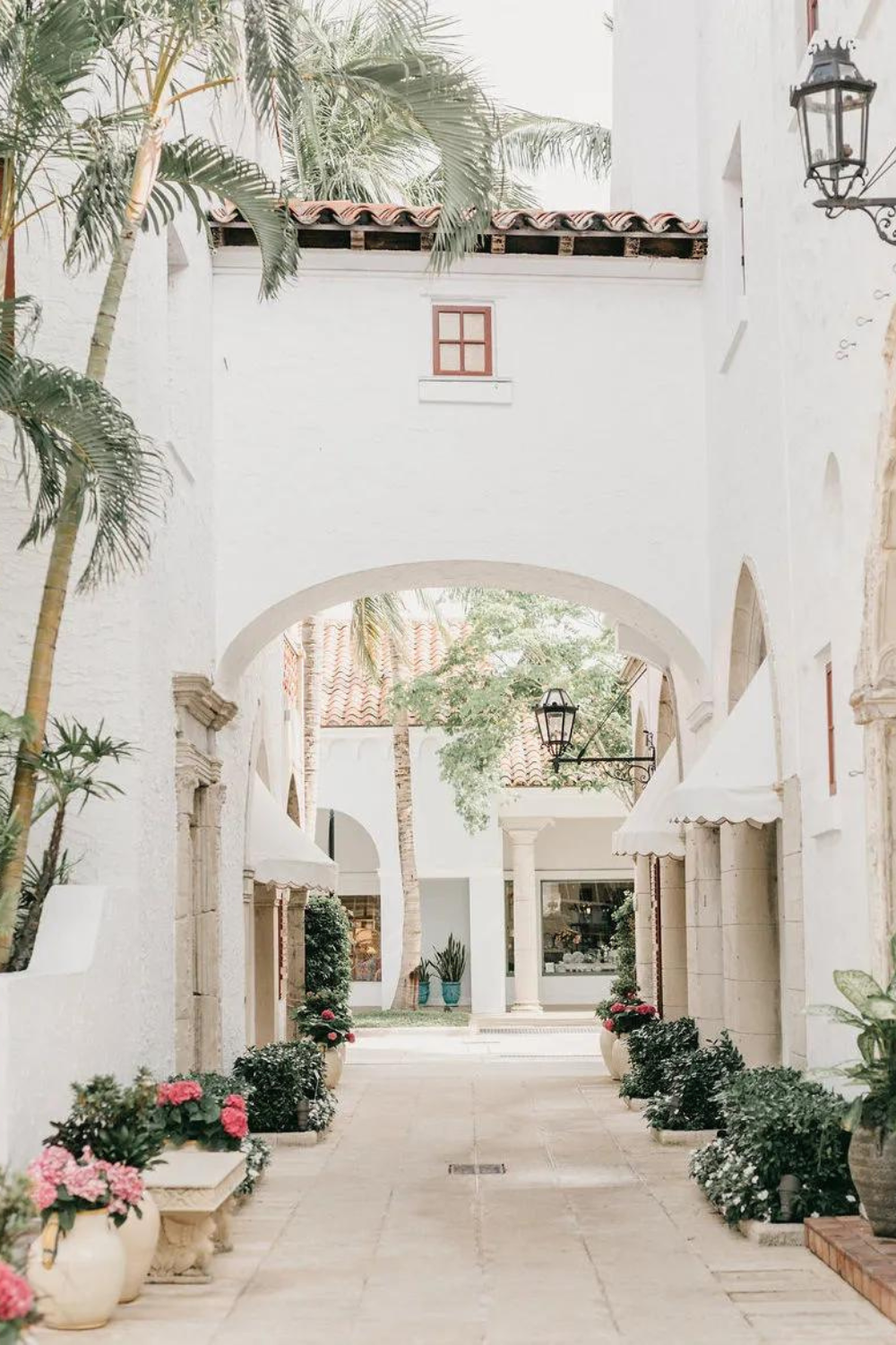 A peaceful and picturesque courtyard, symbolizing the calm and structured approach of TMW Advisory consultations.